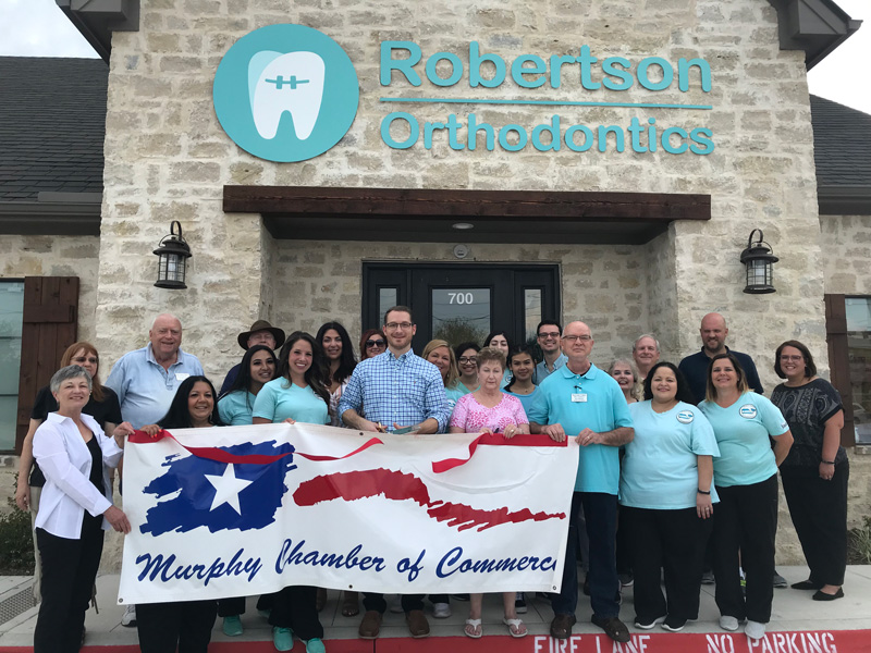 Robertson Orthodontics Ribbon Cutting