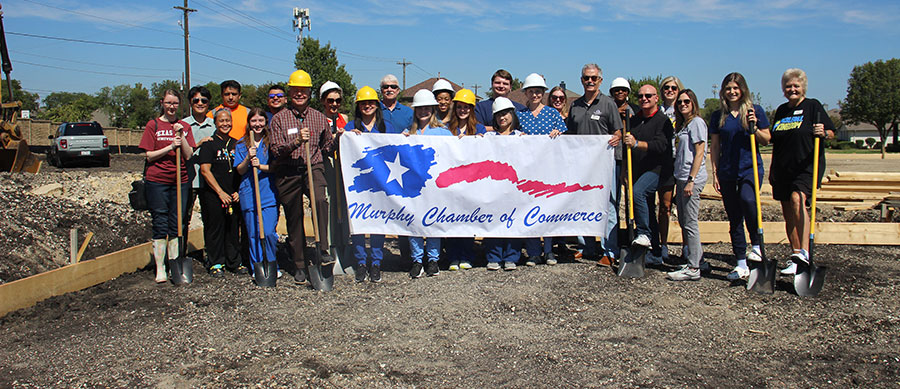 Groundbreaking ceremony for Southfork Animal Clinic